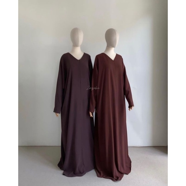 PRELOVED MAWDA ABAYA CARAMEL SIZE 1 BY ZAYSAKU