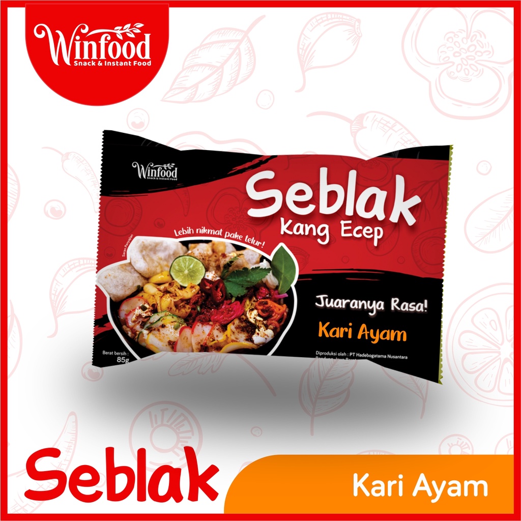 

SEBLAK INSTAN RASA KARI AYAM