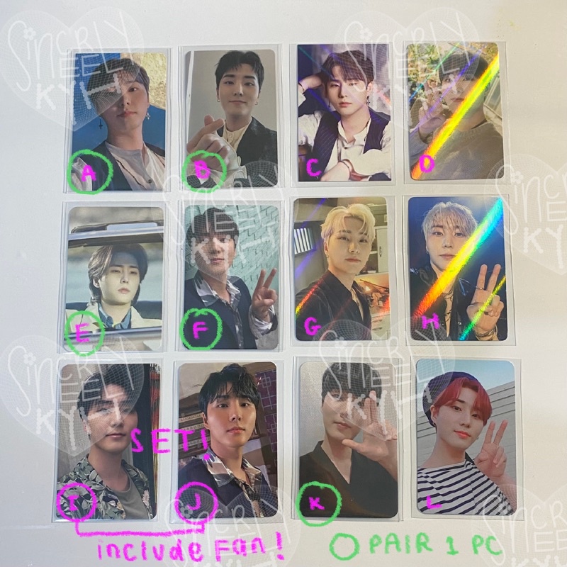 photocard/ pc day6 youngk/ young k : gluon demon eternal rtm withdrama soundeave subk shoot me taiwa