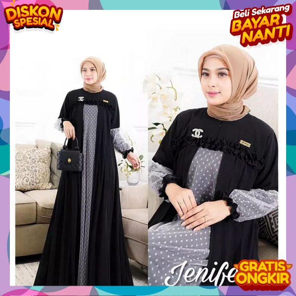 Baju Gamis Elegan Baju Muslim Benita Maxy Games Bju Muslimah Terbaru 2023 Gamis Lebaran Pesta Dewasa