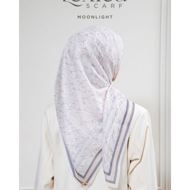 Wearing Klamby Lexica Scarf