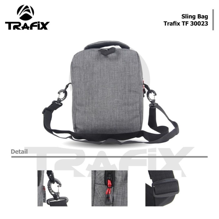 [KLIKTAS] Tas selempang pria besar TRAFIX - TF 30023 - Sling Bag simple