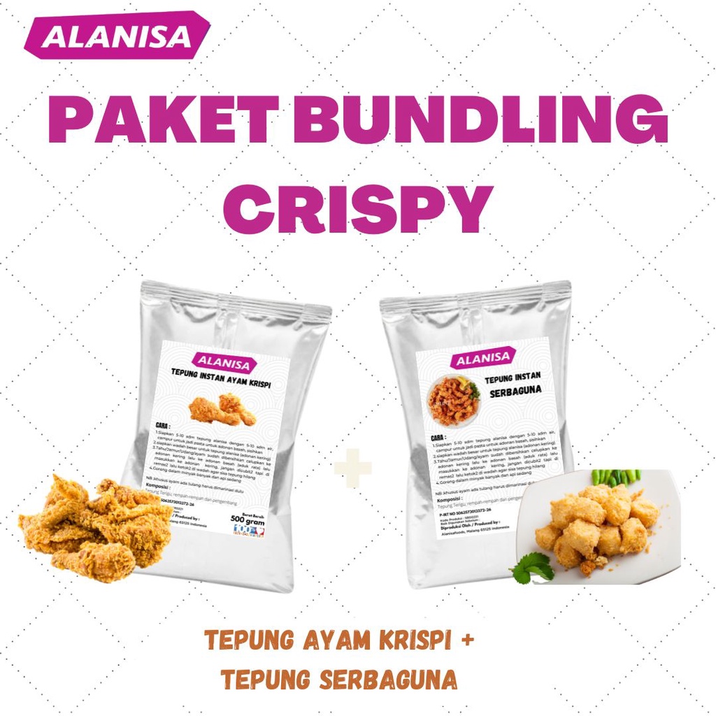 

PAKET KRISPI (AYAM CRISPY + SERBAGUNA)