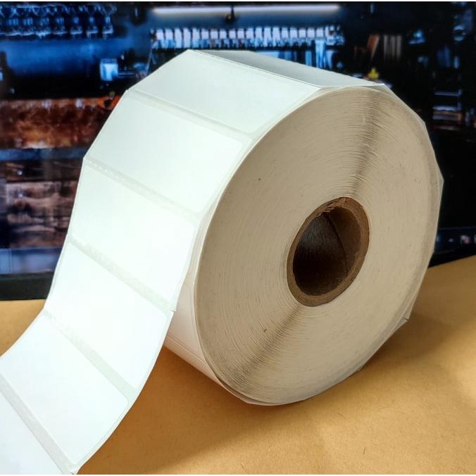 

ETIKET LABEL THERMAL 55x20 ISI 2000PCS STIKER BARCODE 55X20MM 55 X 20 TERMURAH