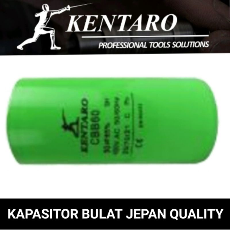 Kapasitor bulat 75-500mf kentaro Japan quality