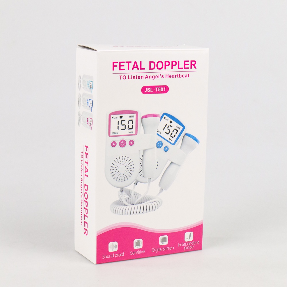 DOPLER DETAK JANTUNG BAYI + GEL FETAL DOPPLER DOPLER HEARTRATE MONITOR ALAT DETEKSI JANTUNG JANIN BAYI - TaffOmicron