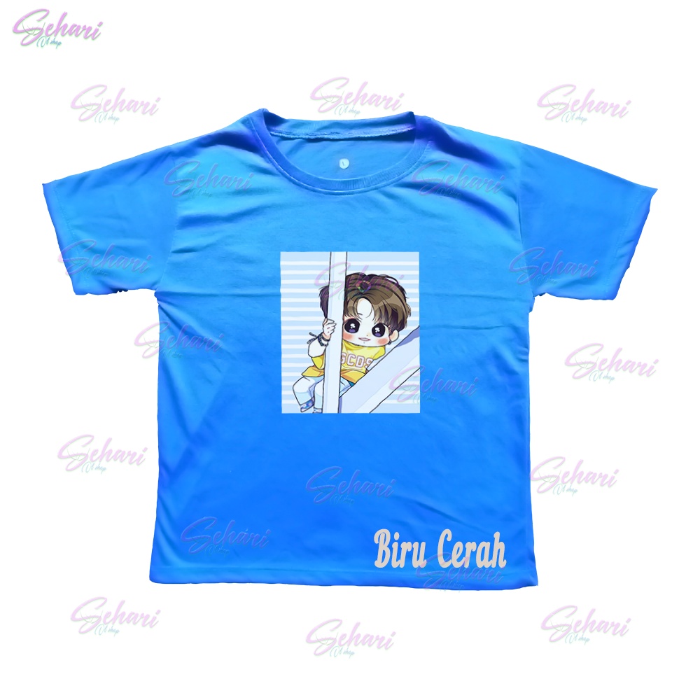 3 PCS KAOS OBLONG ANAK ANAK 1- 10 TAHUN WARNA DAN GAMBAR CAMPUR LUCU LUCU