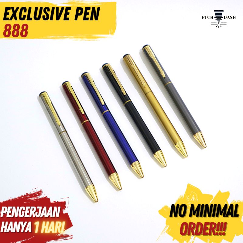 

Pulpen Promosi | Pulpen Souvenir Custom | Souvenir Pulpen Perusahaan - Exclusive Pen 888