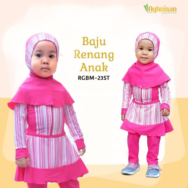 Baju Renang Bayi Muslimah by Aghnisan