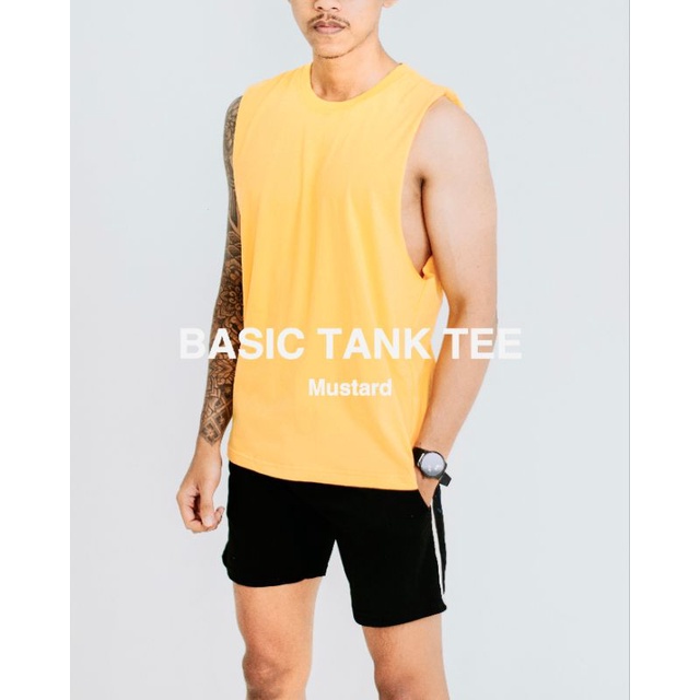 Tank Top Pria / Basic Tank Tee