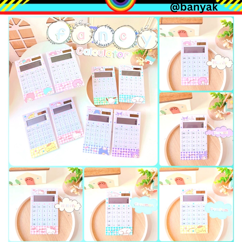 KALKULATOR KALLKULATOR 12 digit SANRIO KALKULATOR LUCU CALCULATOR CALLCULATOR KALKULATOR HELLO KITTYY CINNAMOROL MY MELODY KUROMI CALCULATOR CINNAMOROL @banyak