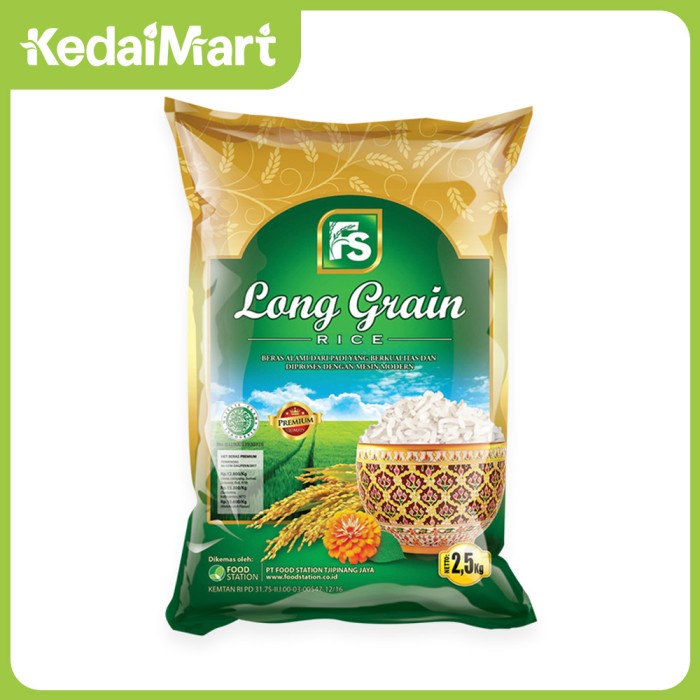 

Food Station Beras Long Grain 2,5 Kg