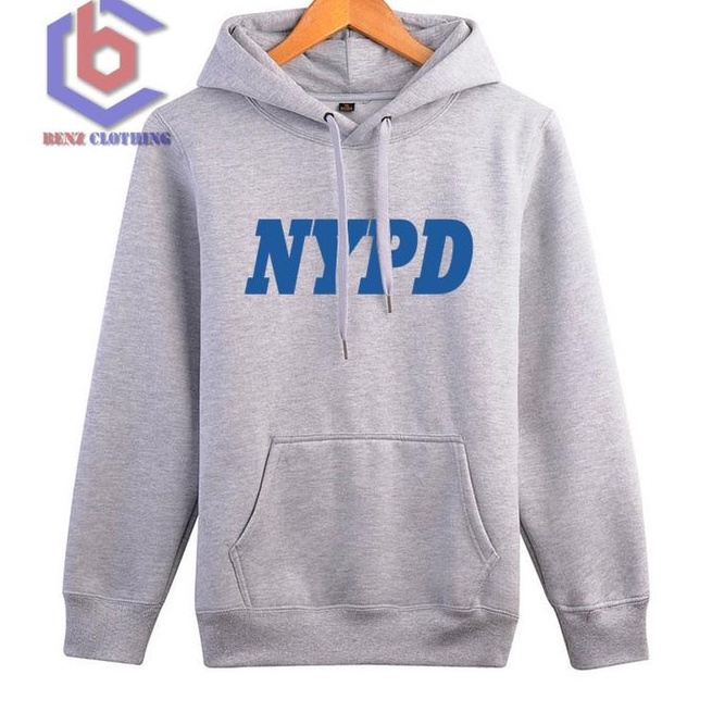 Jaket Hoodie Sweater NYPD Outerwear Pria Wanita Jumper Fleece Sablon Polos