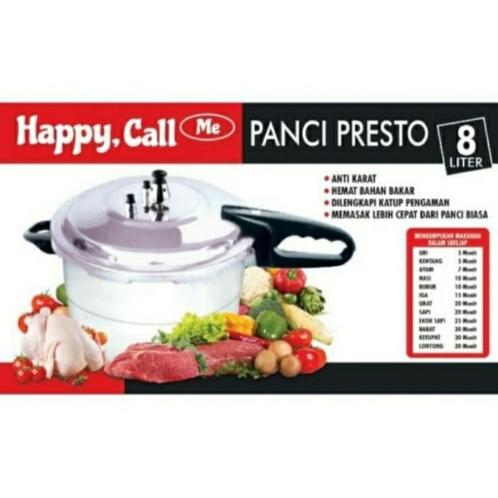 Presto Panci Presto Happy Call 8 Liter