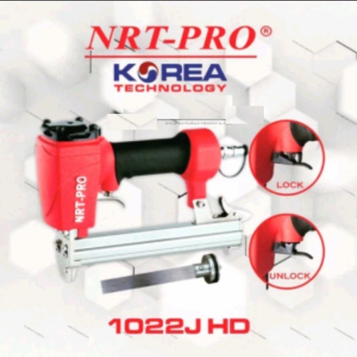 

staples NRT Pro 1022J / mesin paku tembak U SAFETY LOCK / Stapler Gun