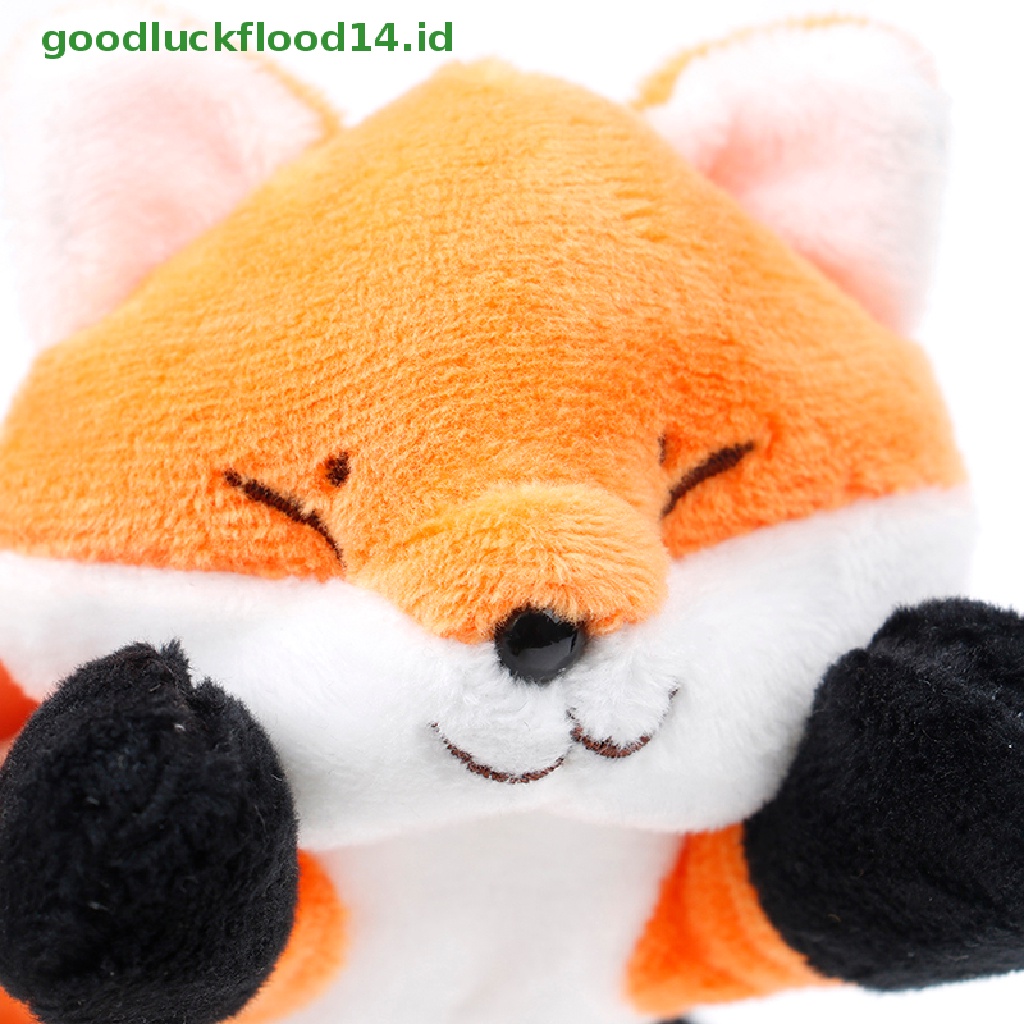 [GOOGFOUR] 1pc Boneka Rubah Mini Kartun Mewah Bros Pasangan Pakaian Lucu Pin Tas Liontin Mainan [TOP]