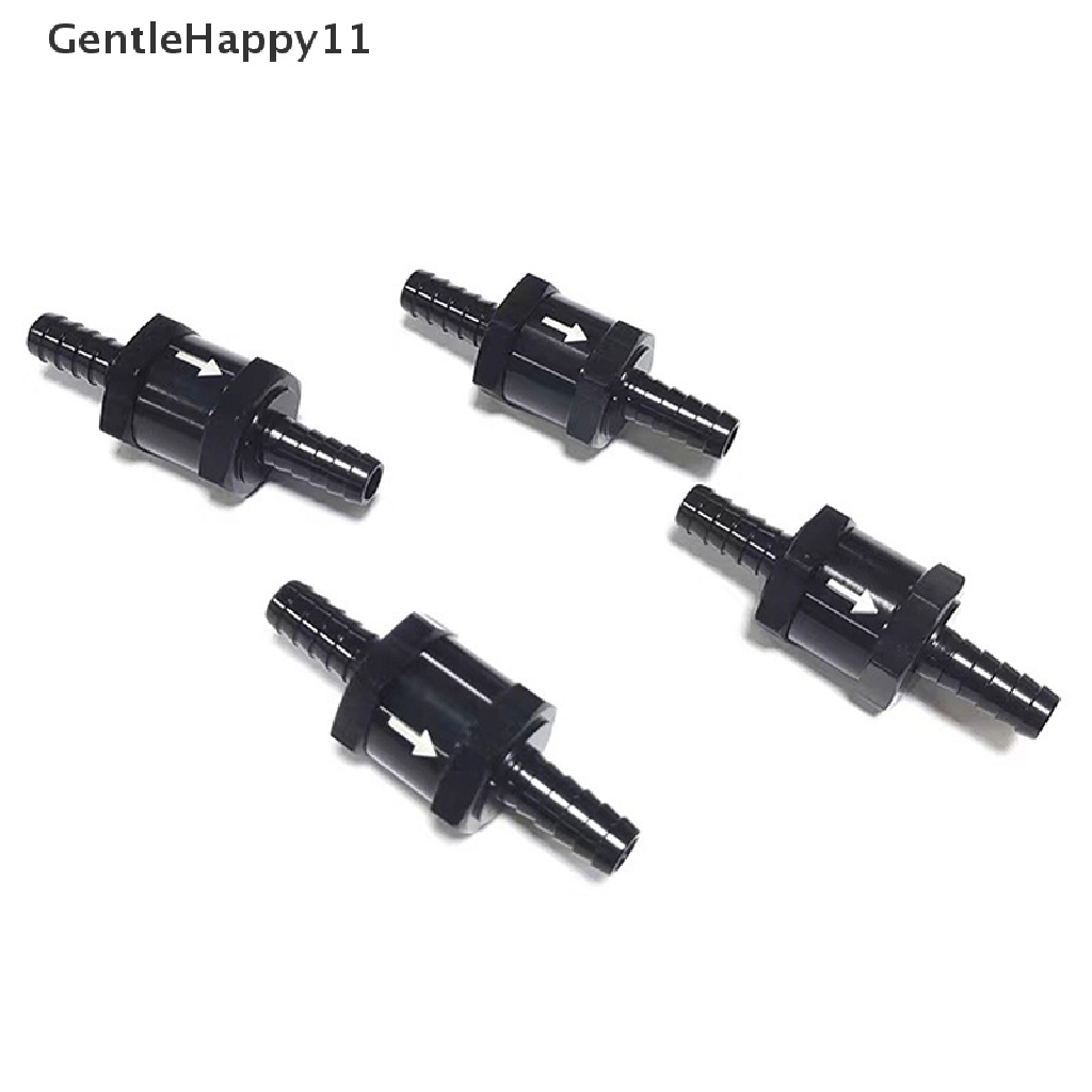 Gentlehappy6 /8 /10 /12mm Katup Paduan Aluminium Bahan Bakar Non Return Check Valve One Way Fit Carburator id