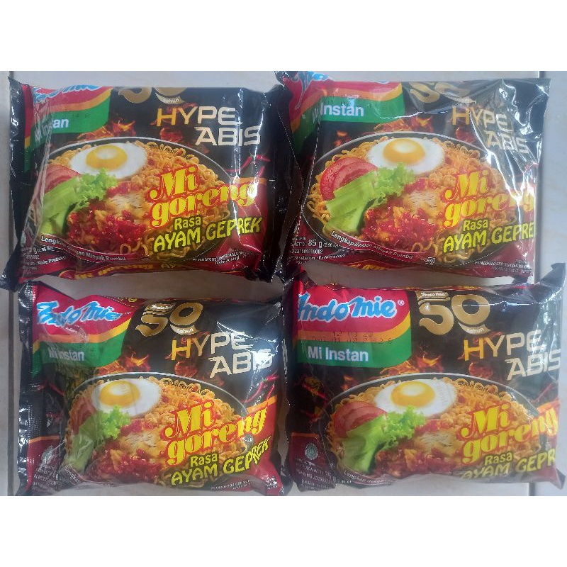 

indomie goreng ayam geprek