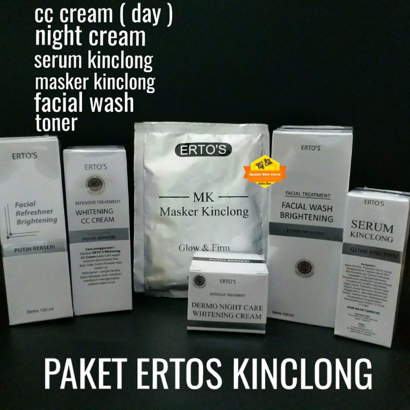 PAKET KINCLONG ERTO'S ERTOS UNTUK PEMULA ORIGINAL