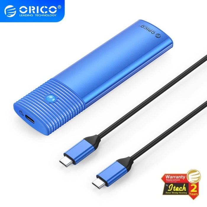 ORICO PWDM2-G2 USB3.2 Gen2 TypeC M.2 NVMe/SATA SSD Enclosure (10Gbps)