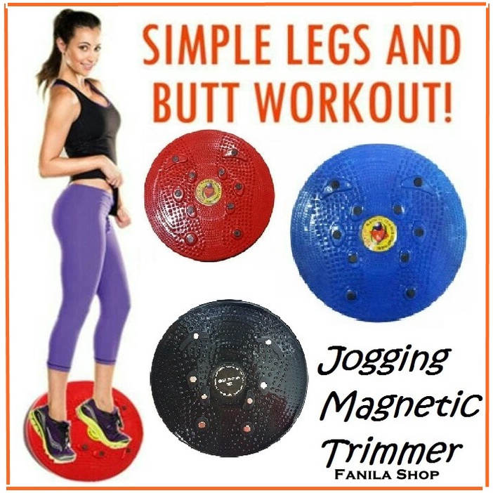 JOGGING TRIMMER MAGNETIC JOGGING BODY PLATE / PELANGSING BADAN