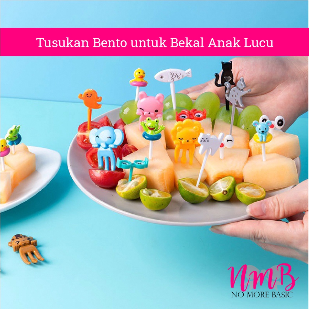 Tusukan Bento Untuk Bekal Anak Lucu Bento Stick Untuk Bekal Makan Siang Anak