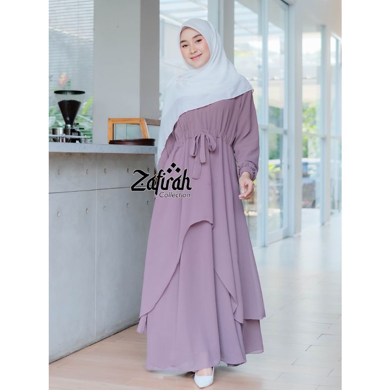 Gamis Malaysia Terbaru / Gamis Terbaru 2022 / Gamis Ceruty Babydoll / Dress Muslim / Gamis Polos / G