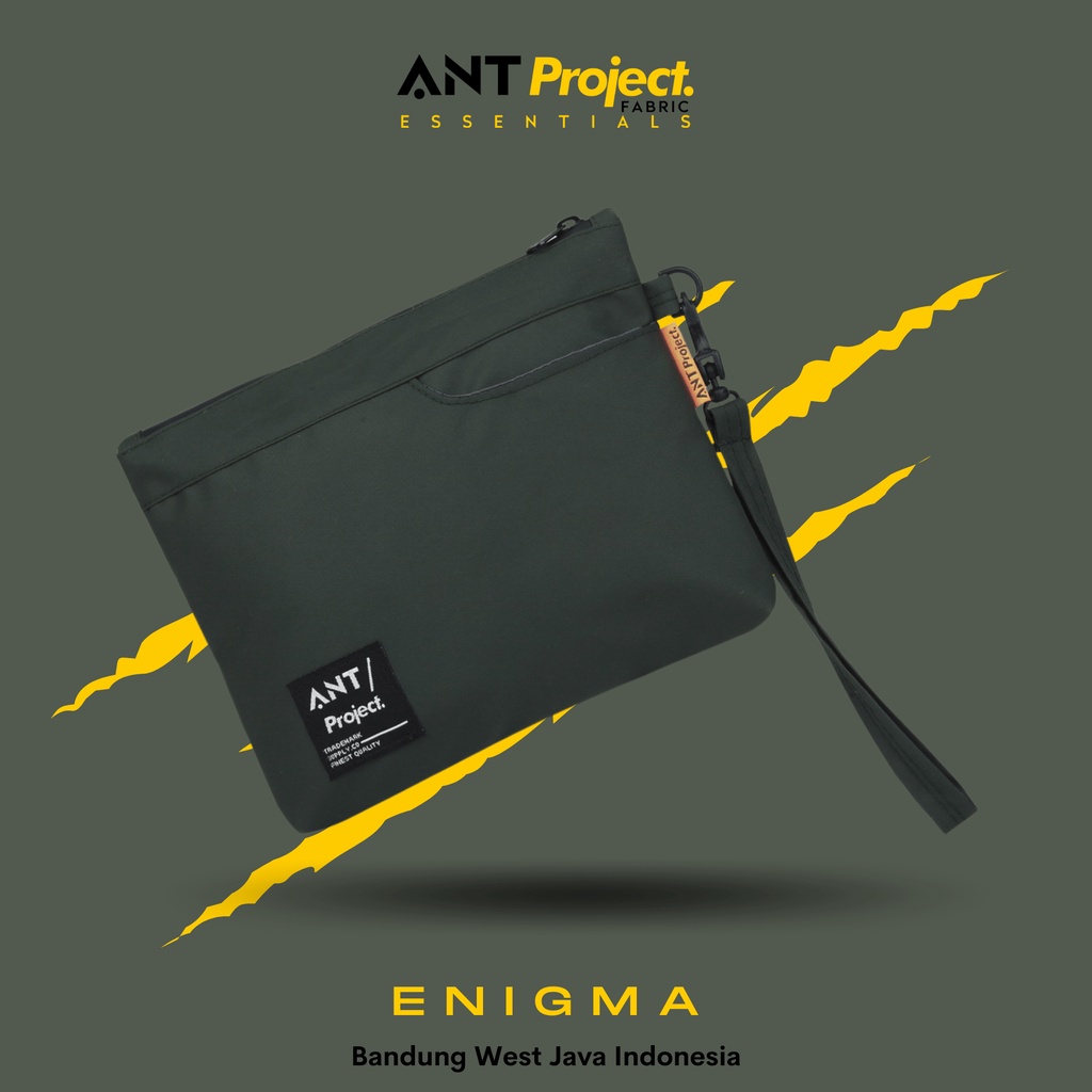 ANT PROJECT - Clucth Bag ENIGMA Waterproof - Tas Tangan