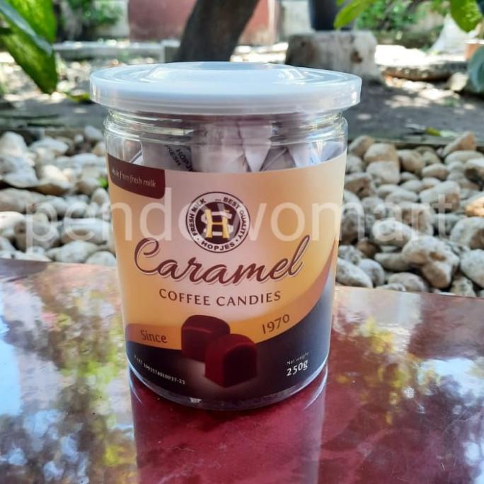 

Caramel Coffee Candies/Permen Karamel/Hopjes SH Sumber Hidup (250 gr) PROMO