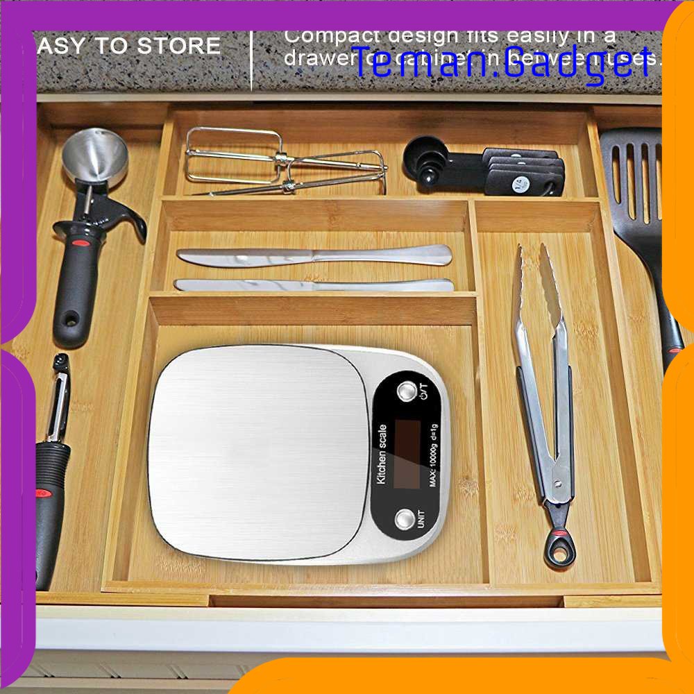 TG - DPR Taffware Digipounds Timbangan Dapur Mini Digital Scale 10kg 1g - Z2S