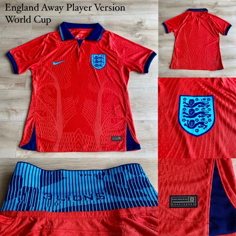 inggris away PI/player issue jersey piala dunia 2022