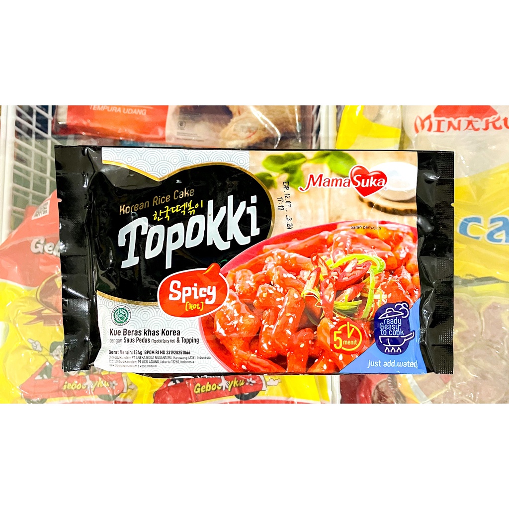 

MAMA SUKA TOPOKKI SPICY 134 GRAM