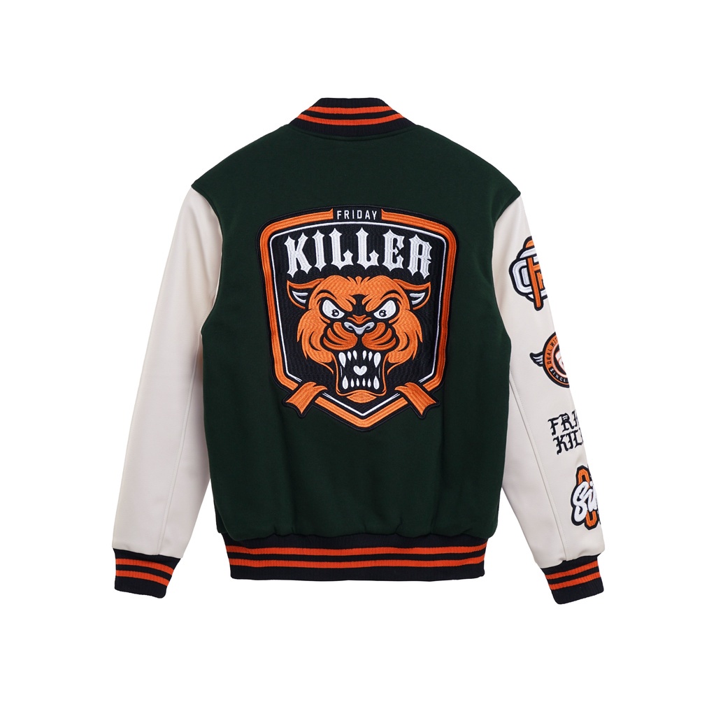 JAKET VARSITY FRIDAY KILLER | BIG F GREEN