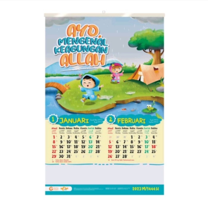 

Terlaris ✨ -Kalender Anak Islami 2023- 2.1.23