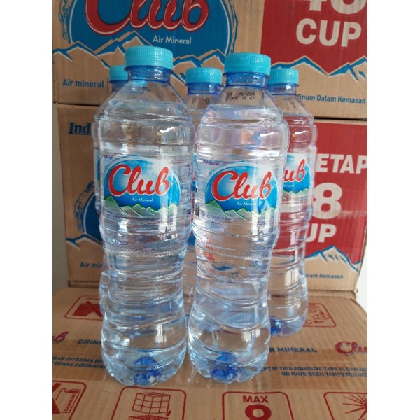 Jual Club Air Mineral Botol 1dus Karton 600ml X 24pcs Shopee Indonesia 3761