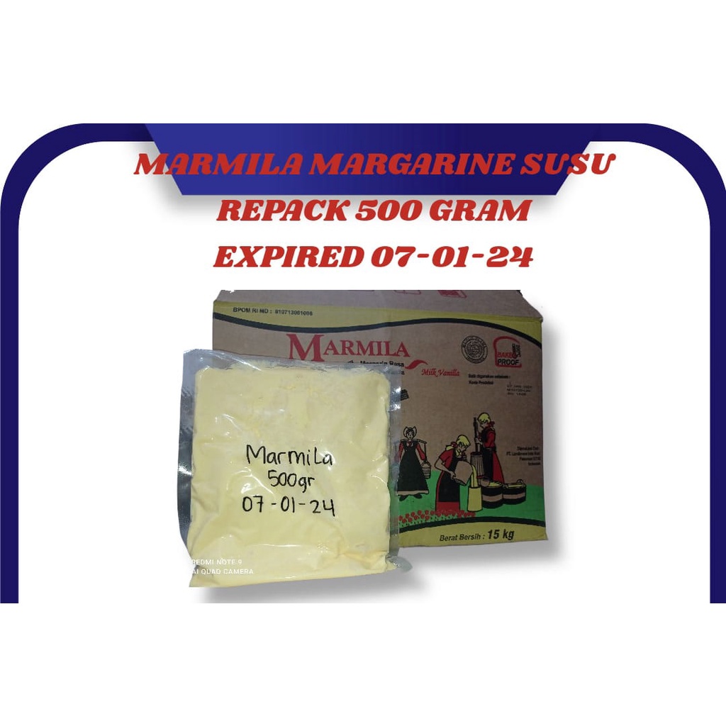 

MARMILA MARGARINE SUSU KEMASAN REPACK 500 GRAM