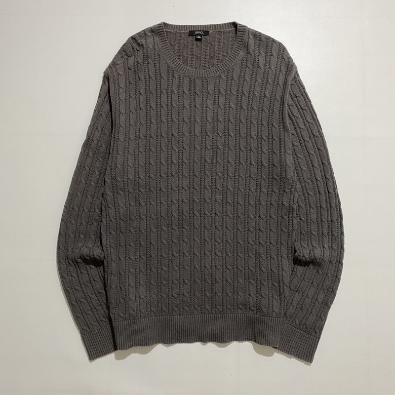 (74x54) SPAO Grey Coogi Knitwear Mahpiestuff