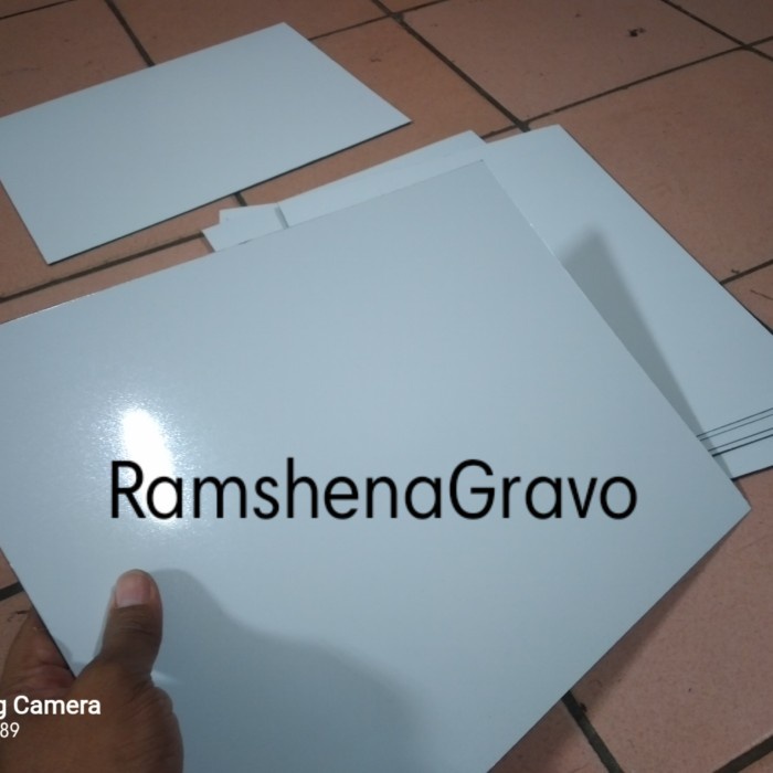 

Tag Holder Gravoply/Bahan Nama Dada/Name Tag/30X40Cm Tebal 1.5Mm/Hitam