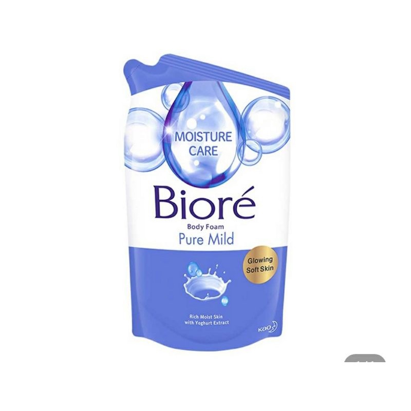 Kao Biore Body Foam Refill Pure Mild 400ml