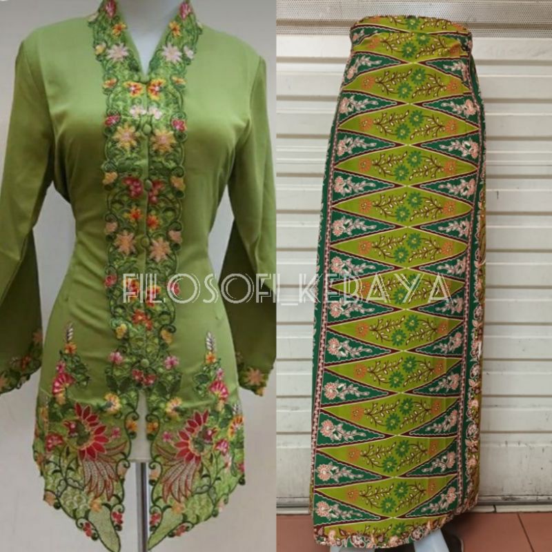 (COD) SETELAN KEBAYA ENCIM BETAWI // KEBAYA ENCIM BAHAN KATUN BORDIR PREMIUM // KEBAYA ENCIM DEWASA LENGAN PANJANG // KEBAYA ENCIM MODERN // KEBAYA ENCIM TERMURAH // KEBAYA ENCIM TRENDY // BAJU FORMAL ADAT BETAWI // FASHION TERMURAH WANITA // KEBAYA GURU