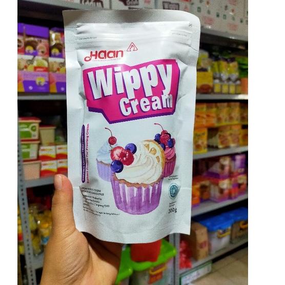 

✔✔SALE✔✔ WIPPY CREAM HAAN 200 GRAM (pouch)