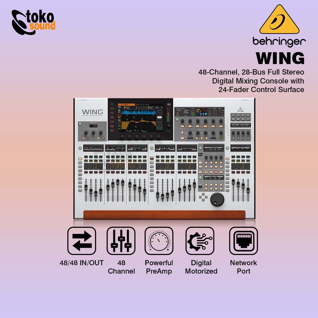 Behringer WING 48-channel Digital Mixer