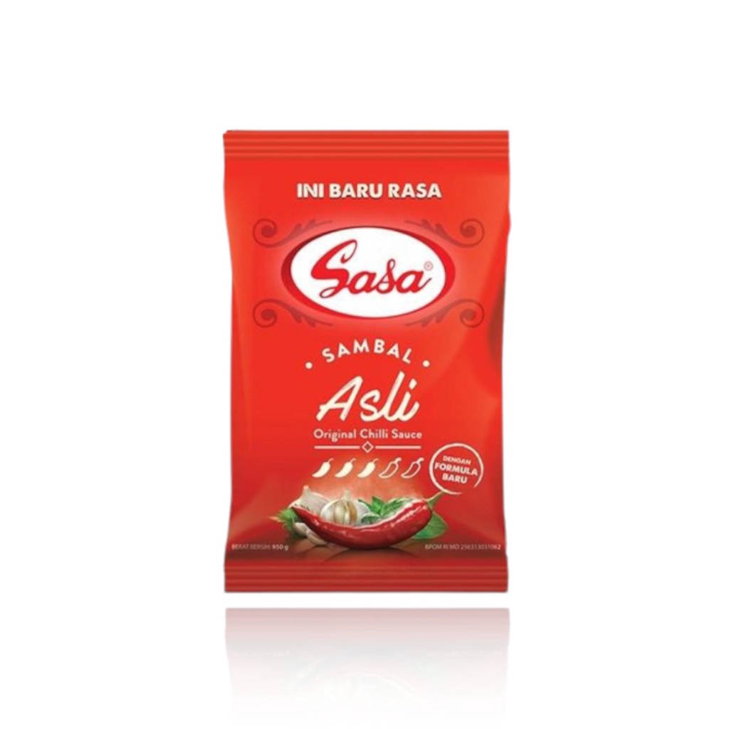 Sasa Saos Sambal Asli BANTAL 950 Gram Saus Cabai Sauce Cabe