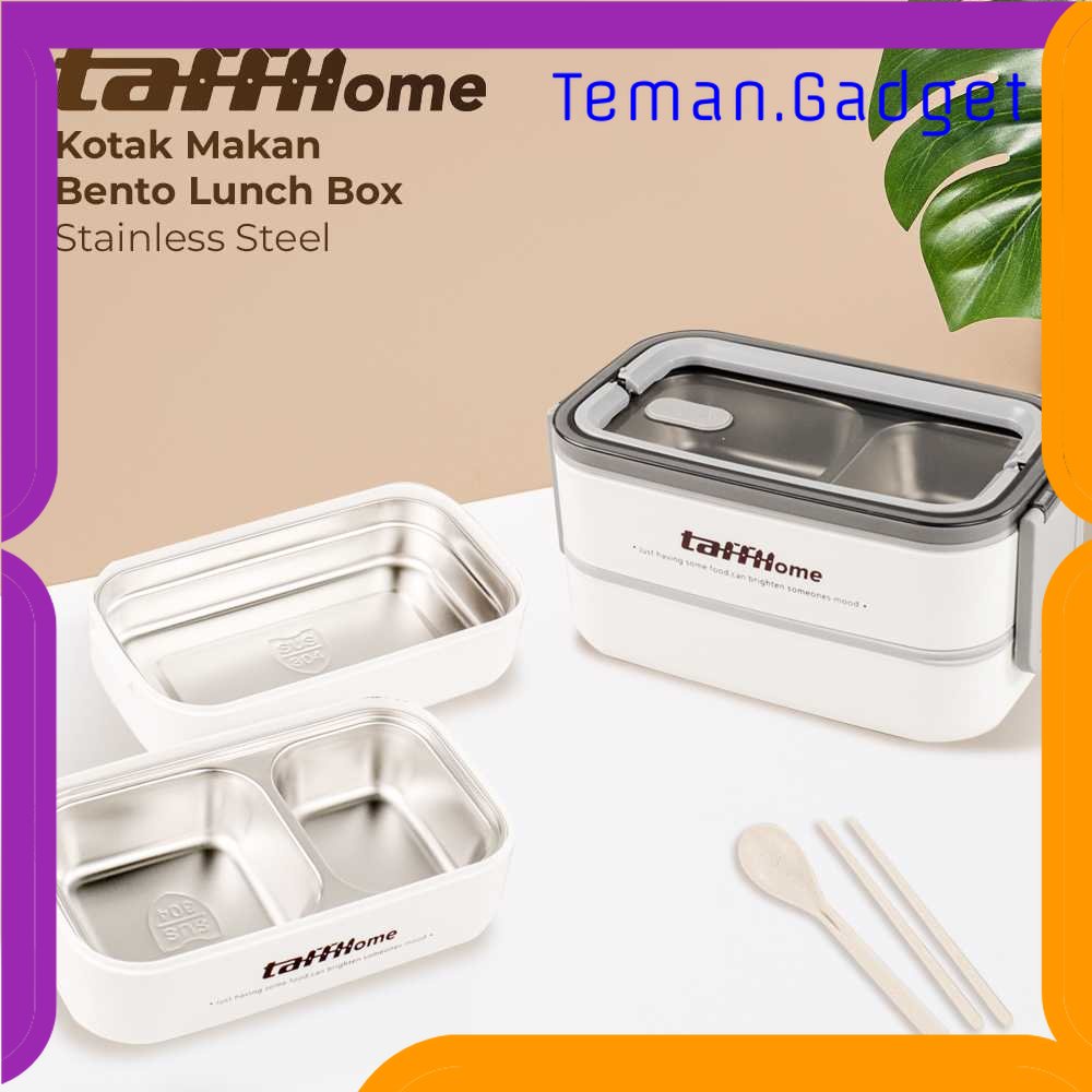 TG - DPR TaffHOME Kotak Makan Bento Lunch Box Stainless Steel - J274