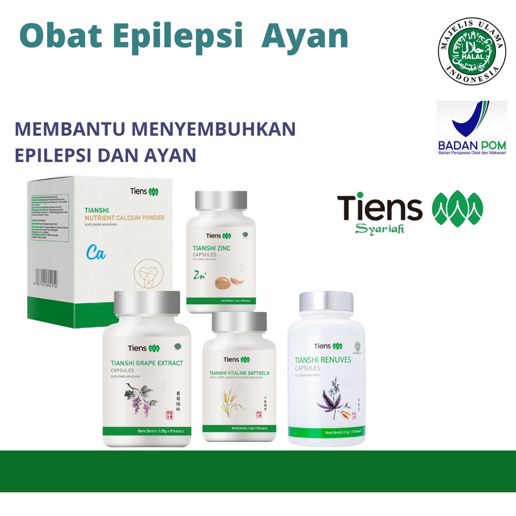 Tiens Obat Epilepsi /Ayan Tiens Original