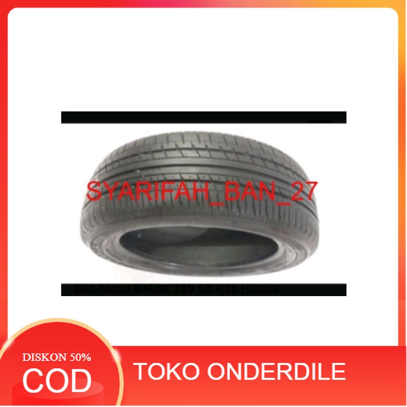 BAN MOBIL SECOUND Ban Honda jazz 185/55 R16 BAN TUBELES BERKUALITAS..