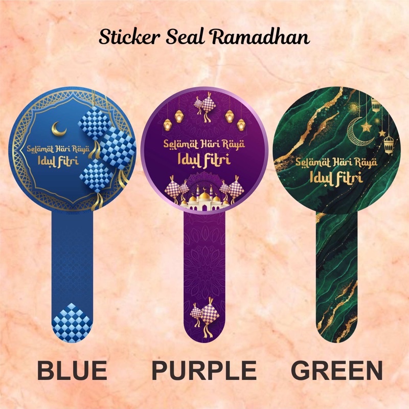 

STICKER SEGEL / SEAL / BELT UCAPAN IDUL FITRI RAMADHAN LEBARAN EID 017