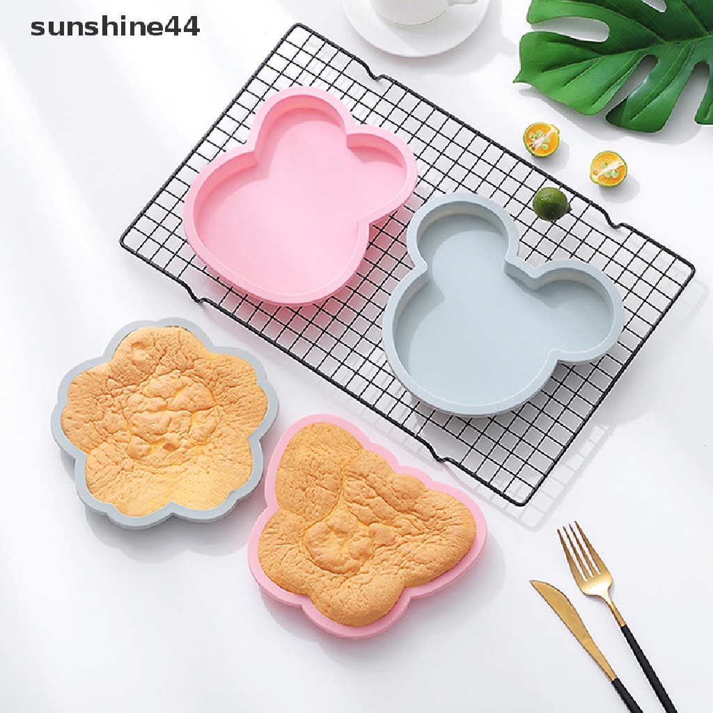 Sunshine 1Pc Loyang Silikon 6inch Toast Pan Non Stick Cetakan Kue Alat Dapur.