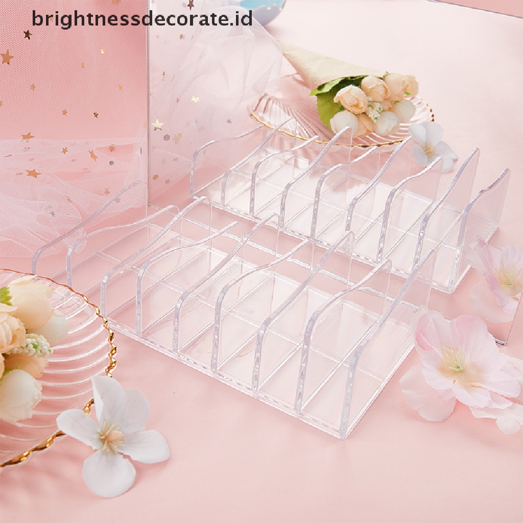 [Birth] 1pc Palet Eyeshadow Organizer Tempat Penyimpanan Tray Makeup Tools Compartment Holder [ID]