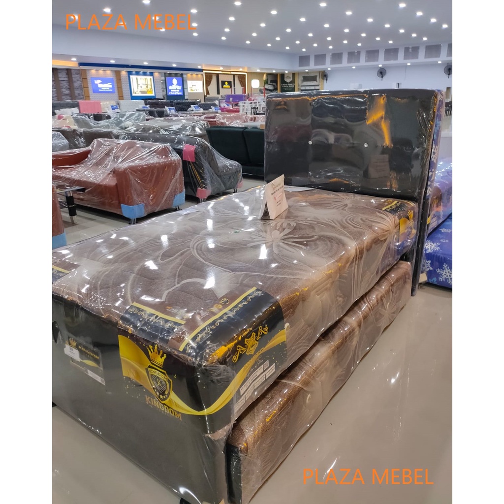 SET 2in1 Twin Kingdom Kasur Multibed Springbed 120 x 200